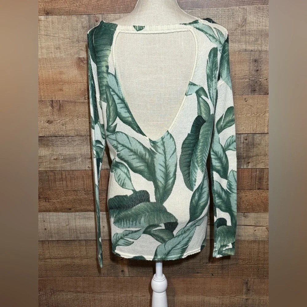 🌻 Show Me Your Mumu Ryan Rene Reversible Sweater Palmtini Knit Women's size XS - Picture 4 of 10